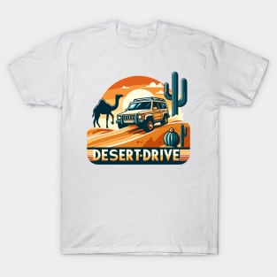 SUV driving, Desert Drive T-Shirt